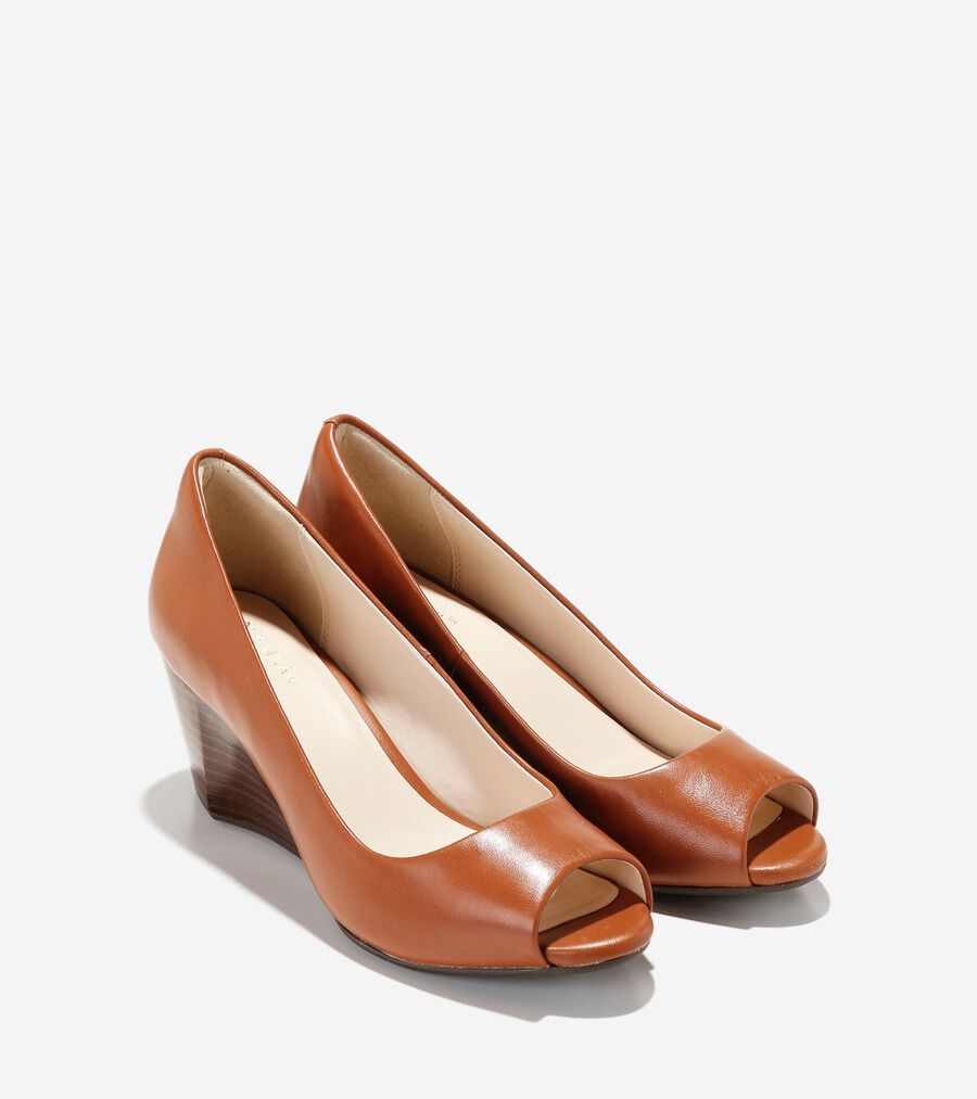 セイディ オープントゥ ウェッジ 65mm womens. 0.0 | COLE_HAAN