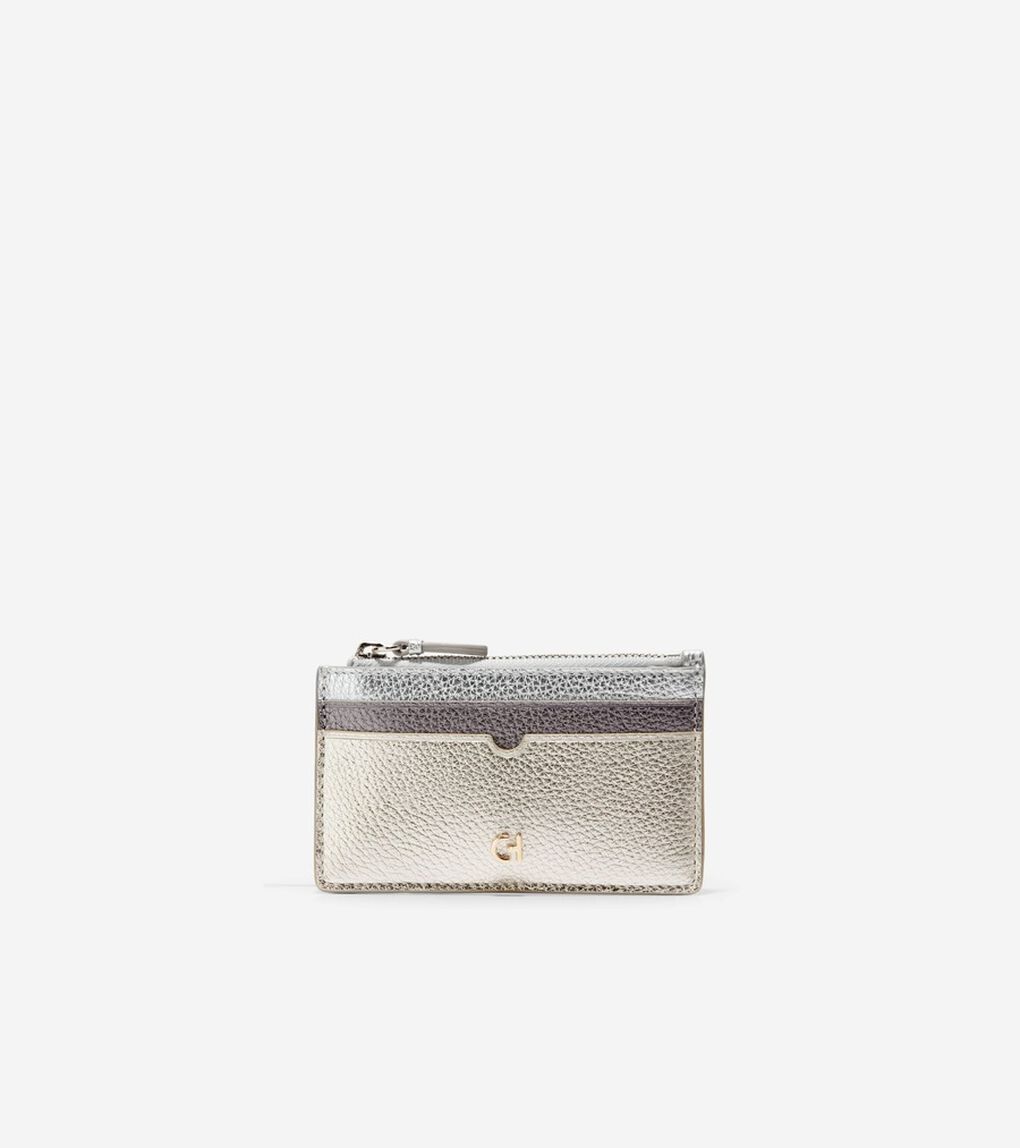 エッセンシャル ジップ カード ケース womens