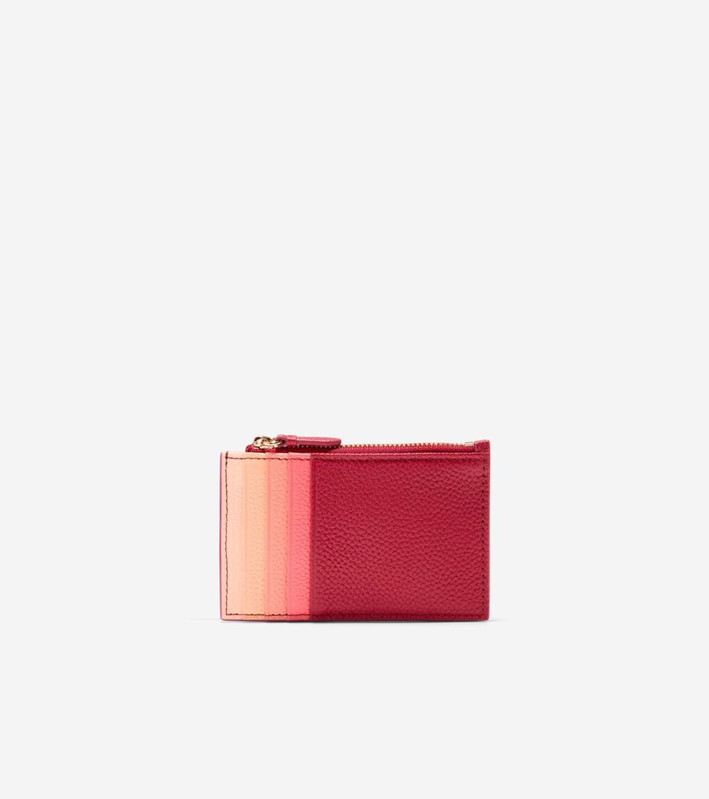 カード ケース W/ ジップ womens.