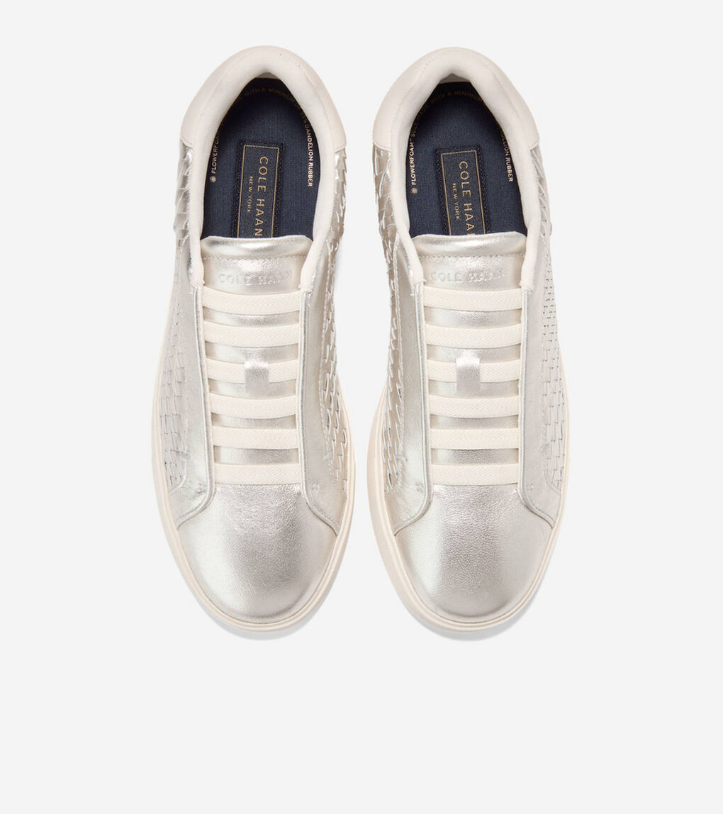 グランドプロ リュクス スリッポン スニーカー womens
