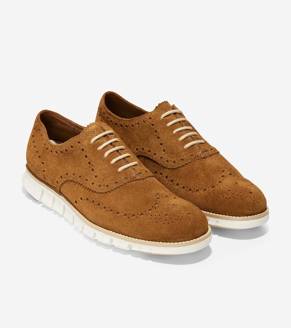 ゼログランド ウィングチップ オックスフォード mens.