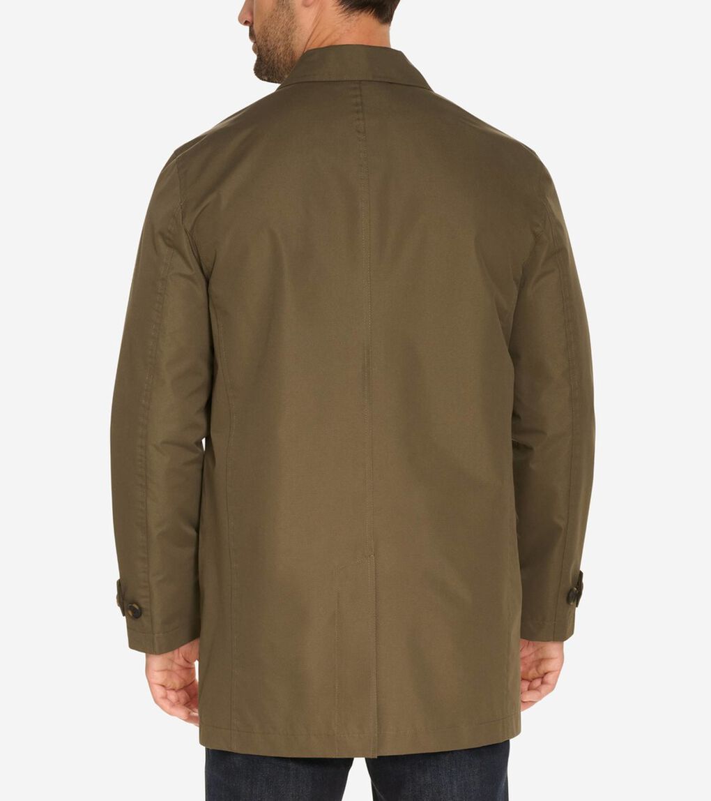 スタンド カラー レイン ジャケット mens.