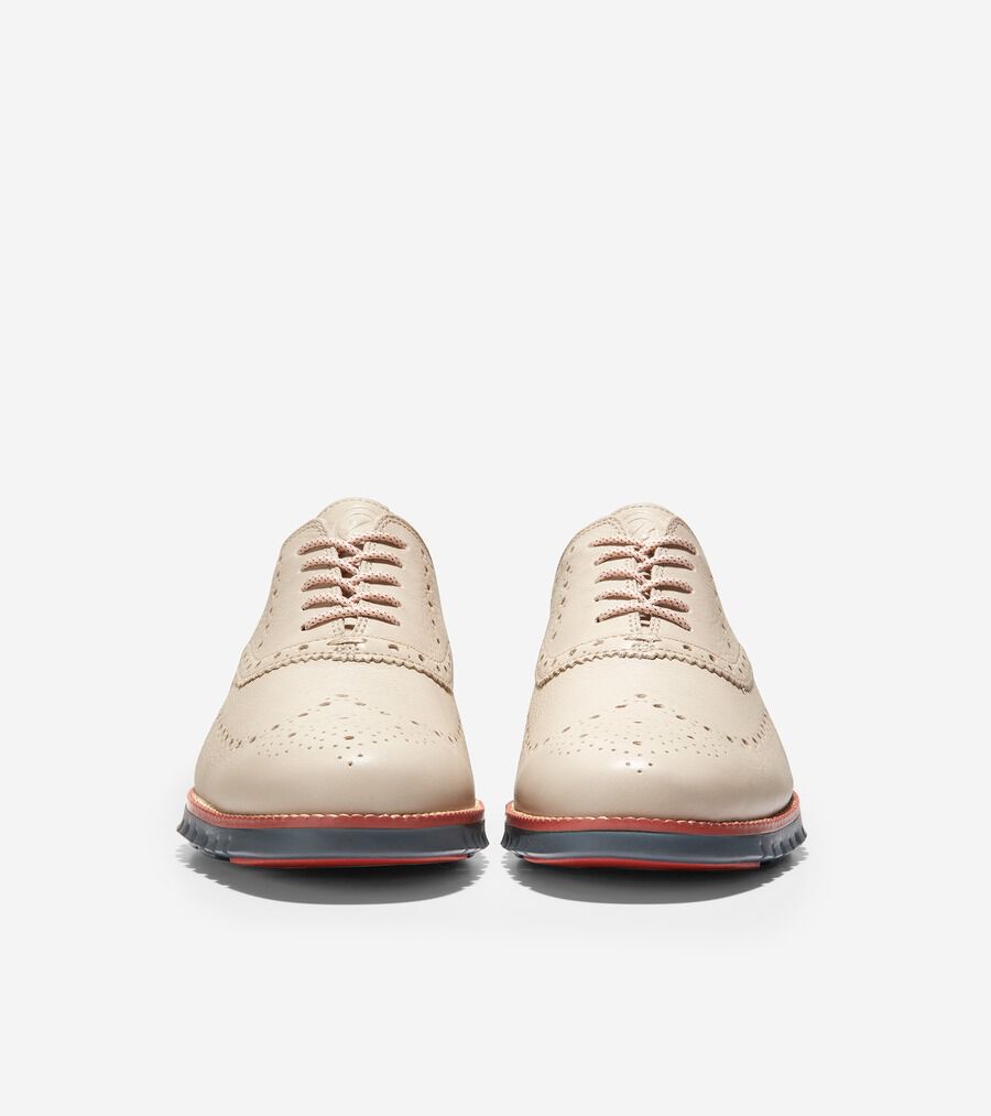 【COLE HAAN】ゼログランド ウィング オックスフォード ウイングチップ 夏物ラストSALE！】コールハーン メンズ カジュアルシューズ 5