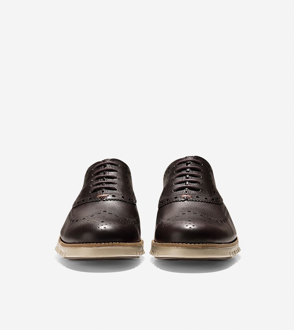 ゼログランド ウィングチップ オックスフォード mens.