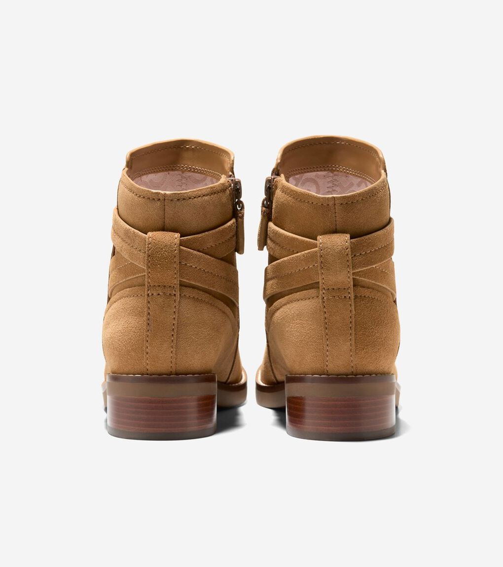 ロザリン アンクル ストラップ ブーツ womens.