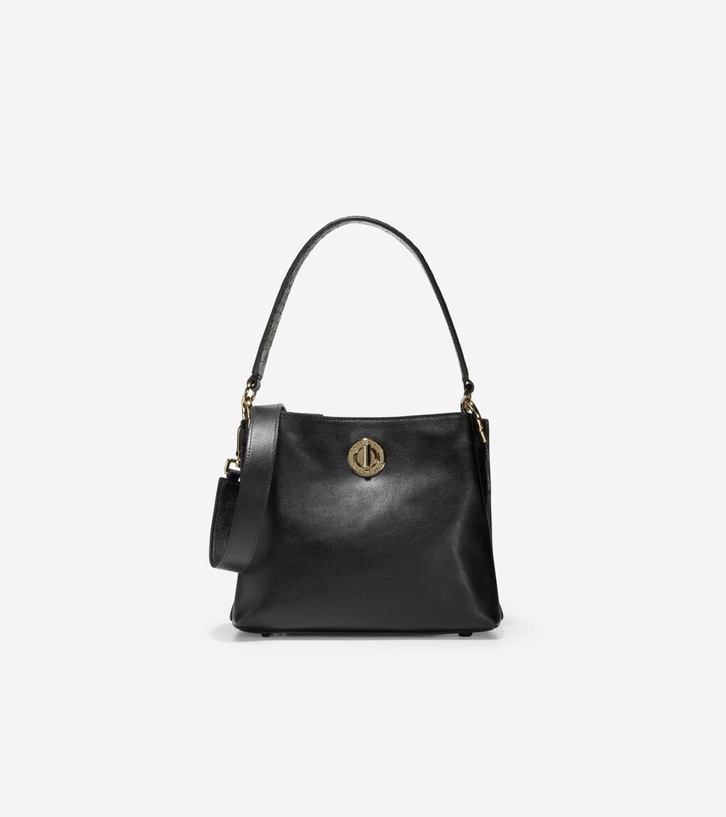 スモール ターンロック バケットバッグ womens.