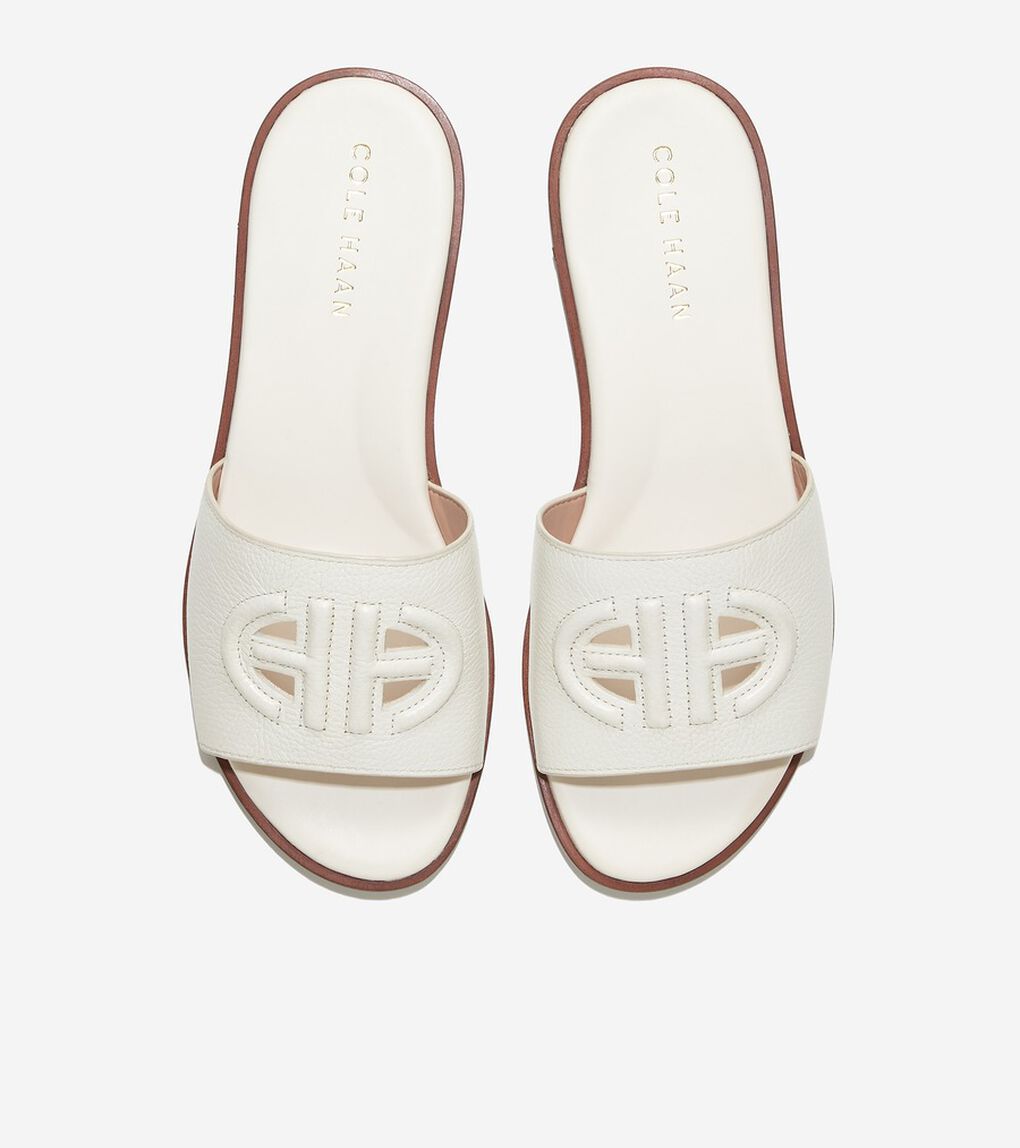 フリン ロゴ スライド サンダル womens.