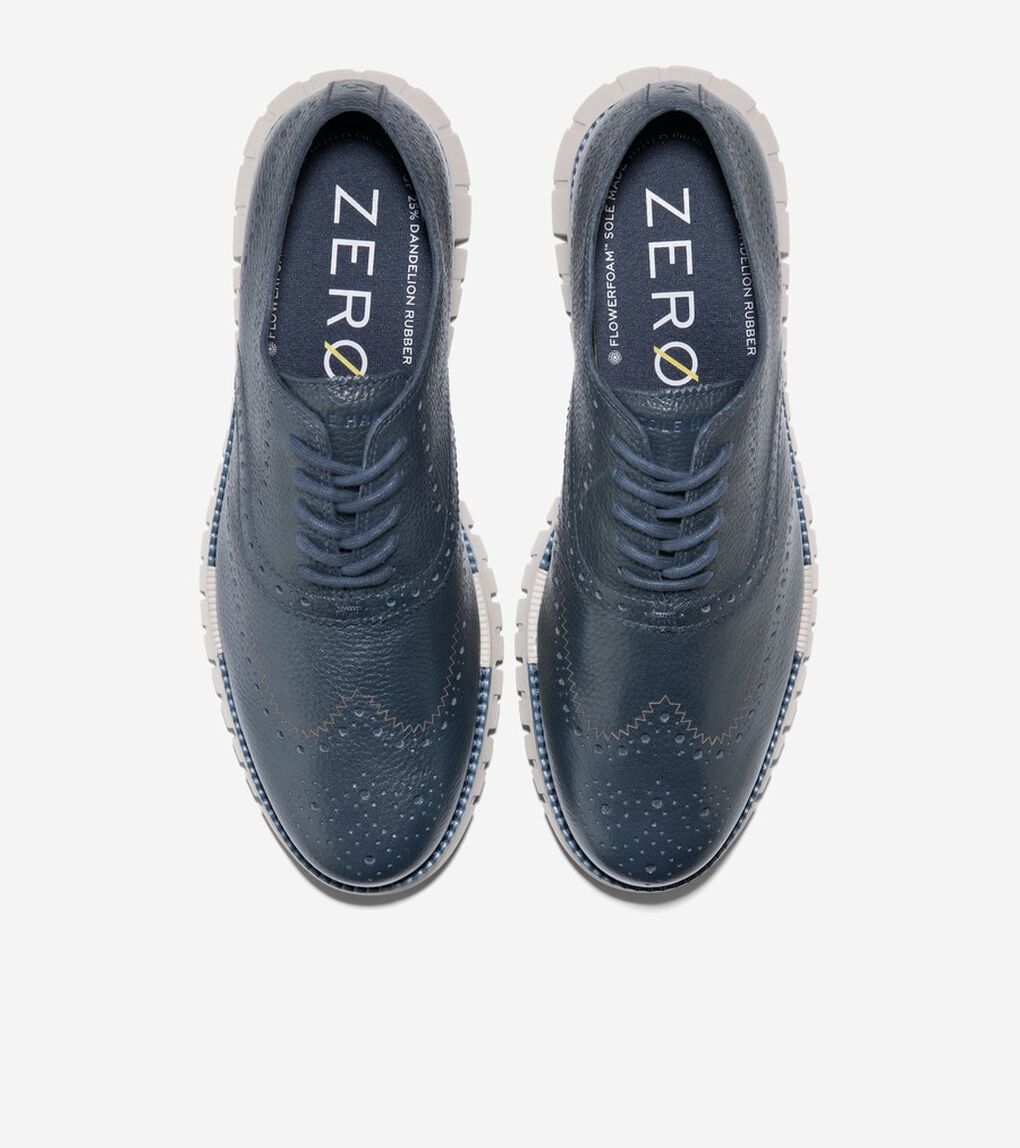 ゼログランド リマスタード ウィングチップオックスフォード mens.