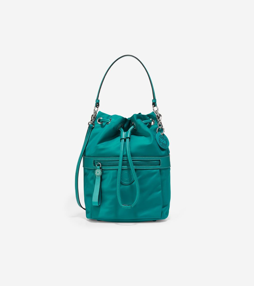 ナイロン ドローストリング クロスボディ womens.