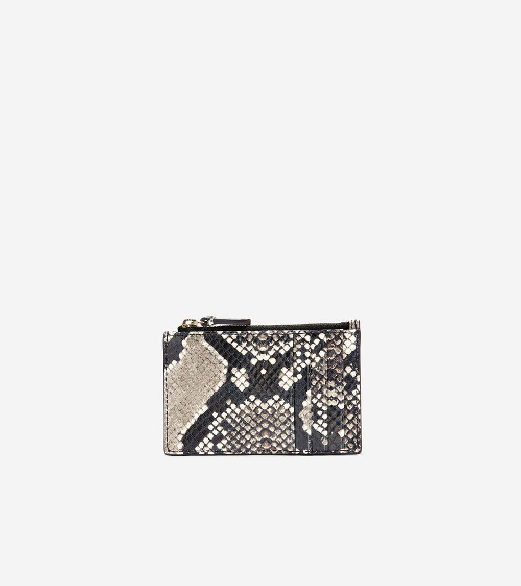 カード ケース ジップ付き womens.