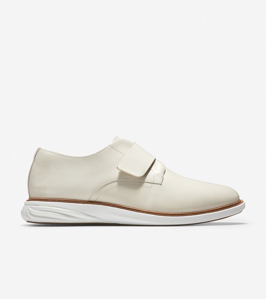 コール ハーン COLE HAAN グランドエボリューション スリップオン womens （パミス ストーン レザー アイボリー）