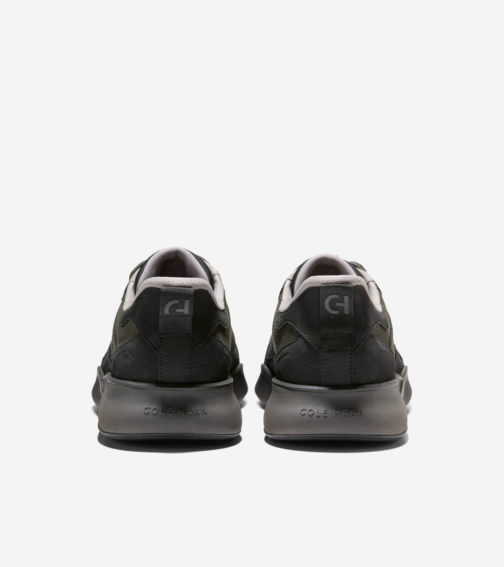 6.ゼログランド クイックオン レザー スニーカー mens