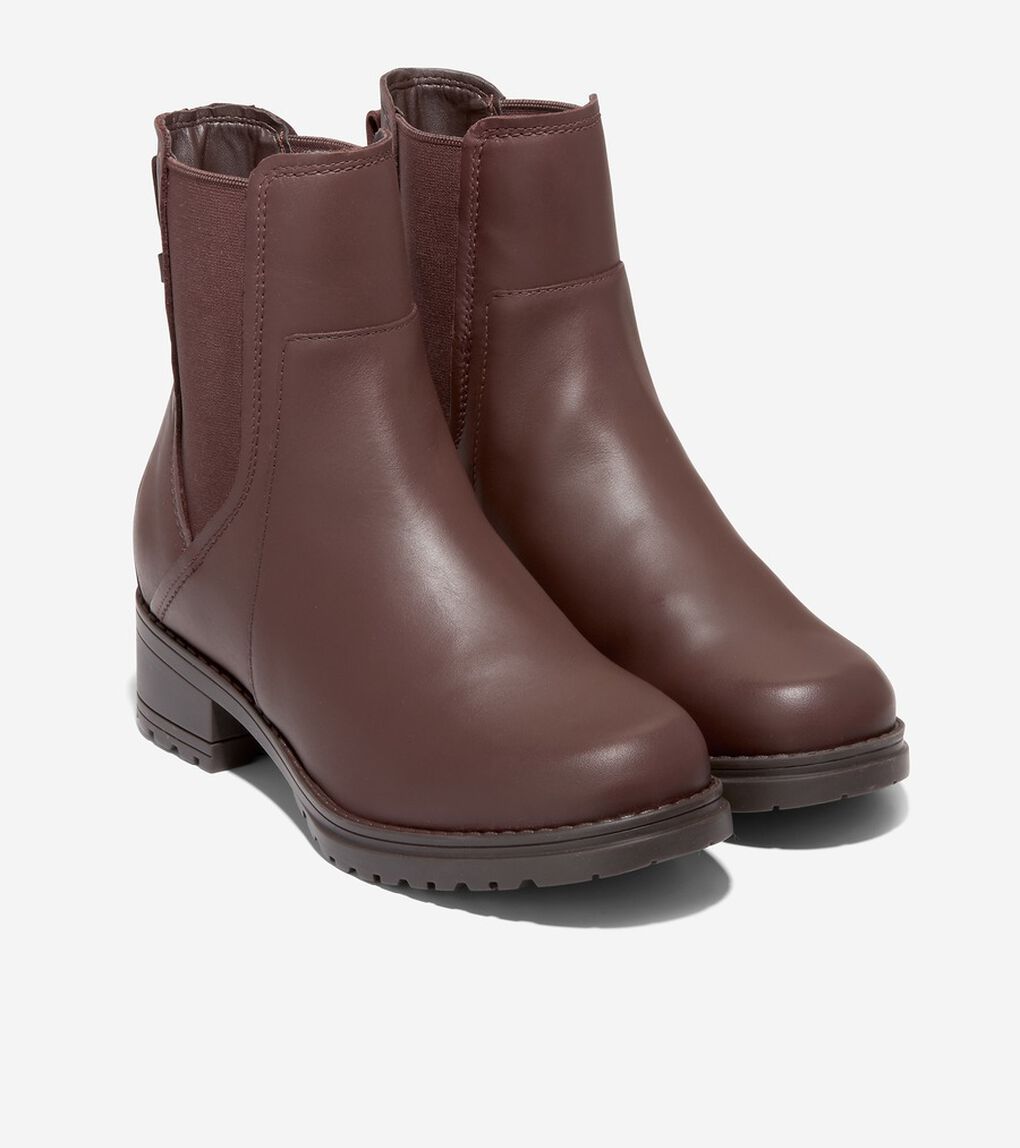 カメア ウォータープルーフ チェルシー ブーティ― womens.