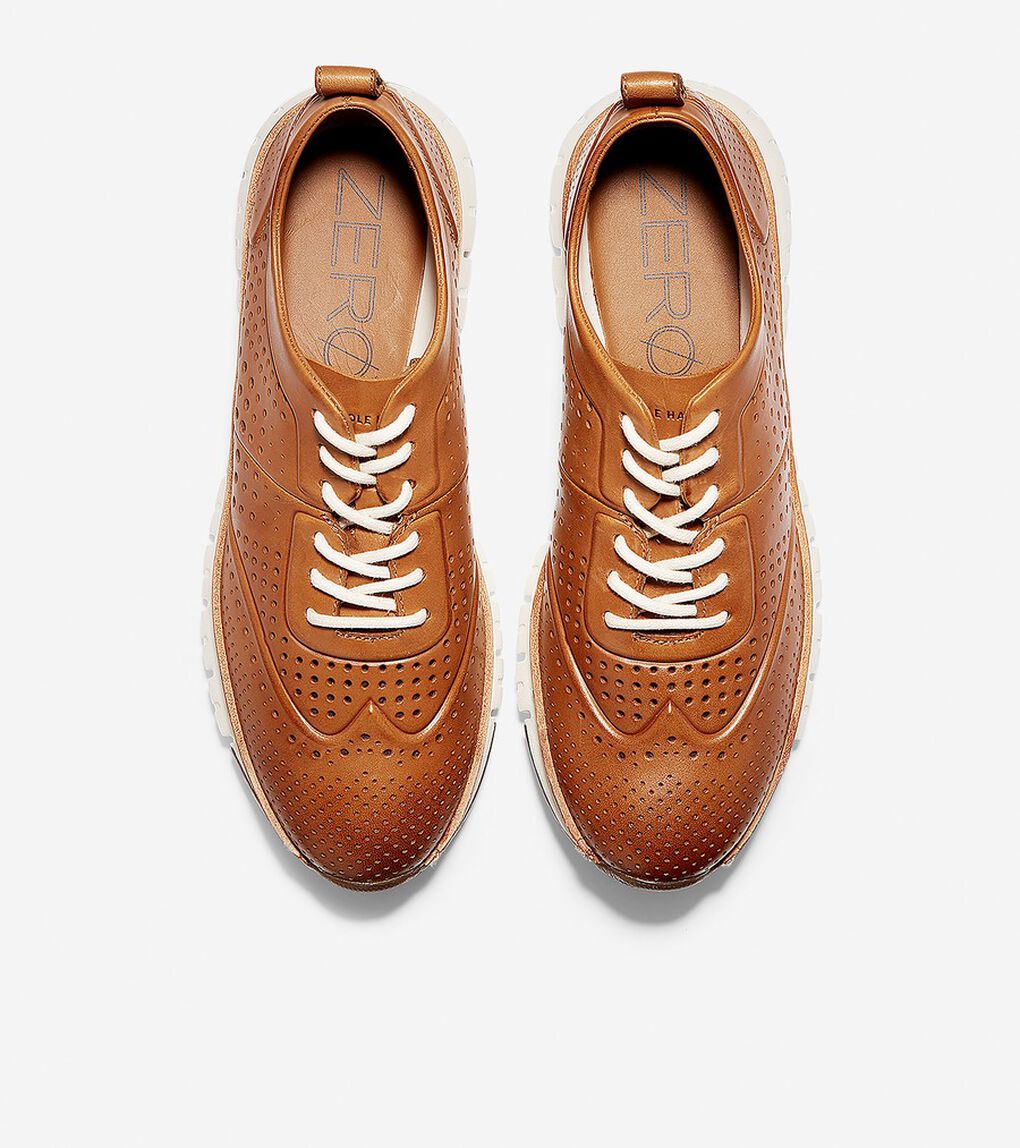 ゼログランド レーザー パーフォレーテッド スニーカー mens.