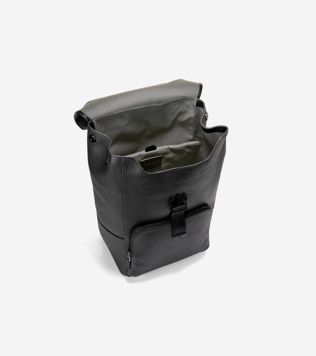 デイモン フラップ バックパック mens