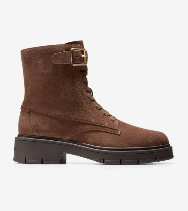 グランド フレックス フェネラ バックル レースアップ ブーティー ウォータープルーフ womens