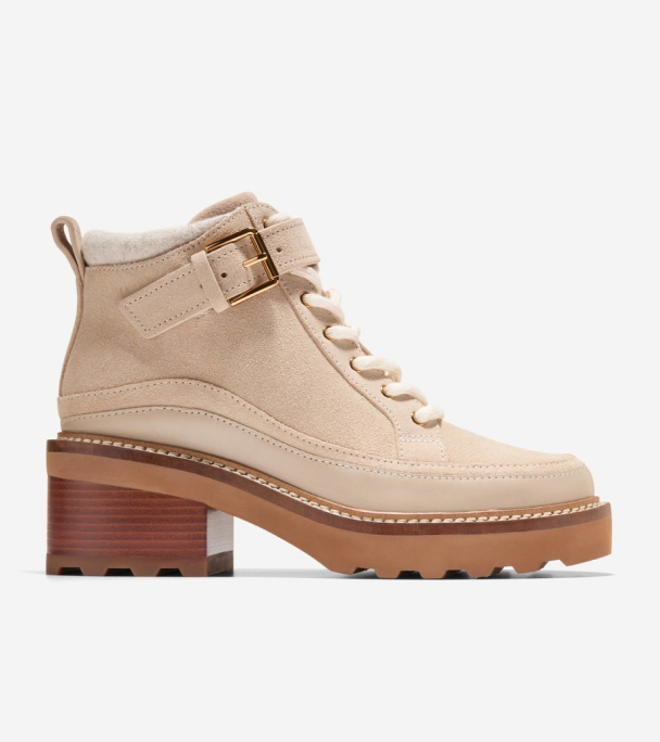 シブリー ウォータープルーフ レースアップ ブーティー womens