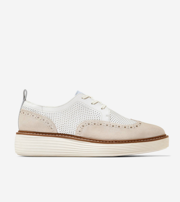 オリジナルグランド プラットフォーム ウィングチップ オックスフォード womens