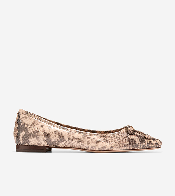 クリア バレエ フラット womens