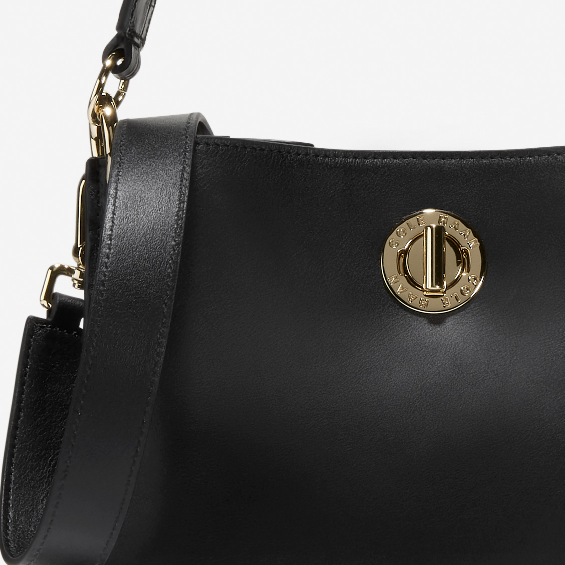 スモール ターンロック バケットバッグ womens. 23800 | COLE_HAAN 