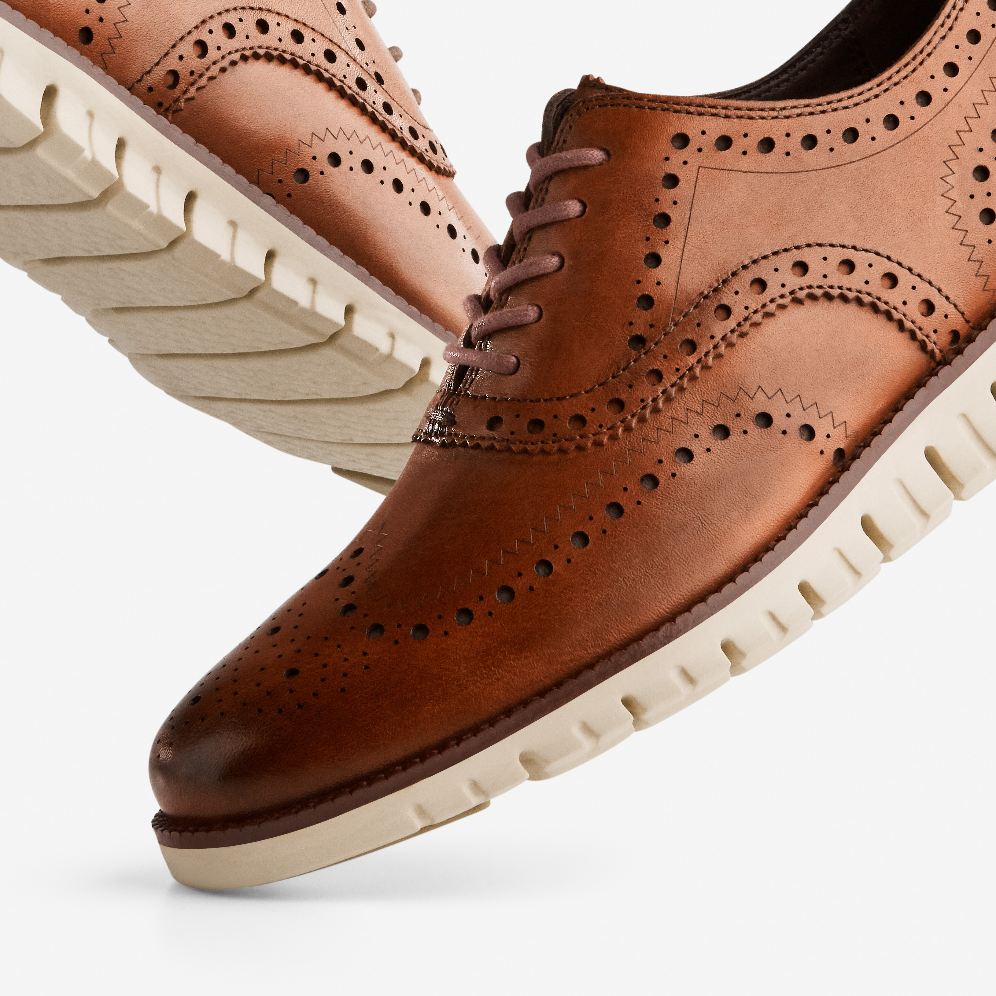 ゼログランド ウィングチップ オックスフォード mens 36000 | COLE_HAAN